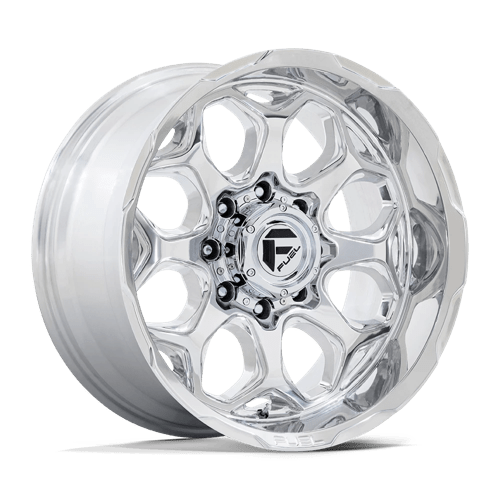 20X9 Fuel 1PC FC862 SCEPTER 6X135 1MM POLISHED MILLED