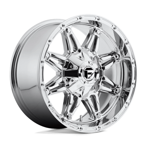 18X9 Fuel 1PC D530 HOSTAGE 8X170 -12MM CHROME PLATED