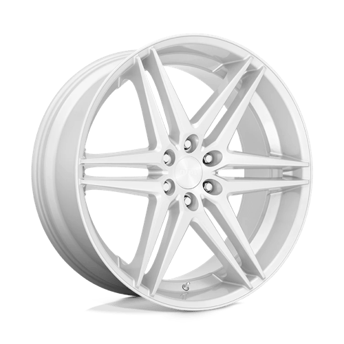 26X10 DUB 1PC S270 DIRTY DOG 6X135 30MM SILVER WITH BRUSHED FACE