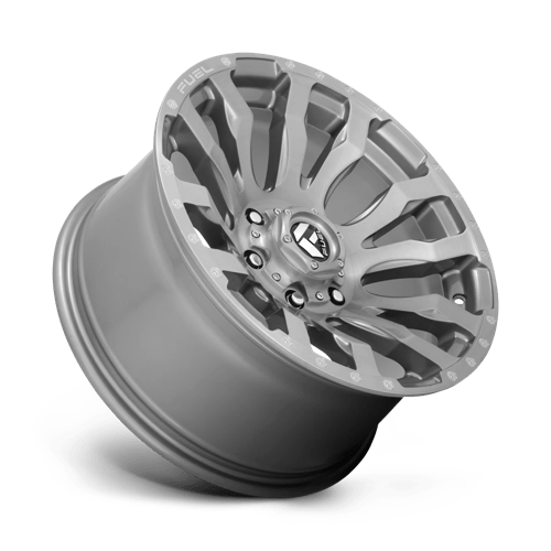 20X9 Fuel 1PC D693 BLITZ 6X5.5 20MM PLATINUM