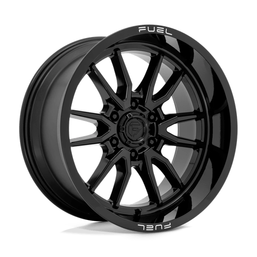 17X9 Fuel 1PC D760 CLASH 6X135 -12MM GLOSS BLACK