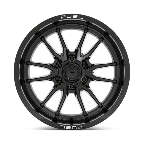 17X9 Fuel 1PC D760 CLASH 6X135 -12MM GLOSS BLACK