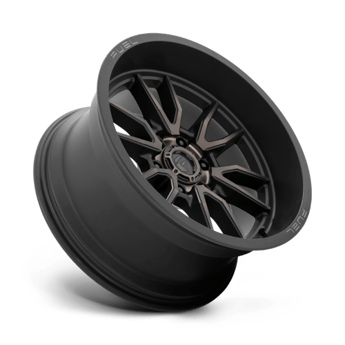 20X9 Fuel 1PC D762 CLASH 8X170 1MM MATTE BLACK DOUBLE DARK TINT