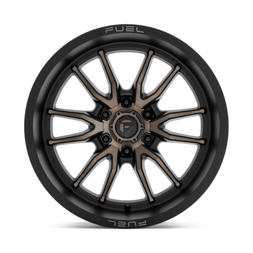 20X9 Fuel 1PC D762 CLASH 8X170 1MM MATTE BLACK DOUBLE DARK TINT