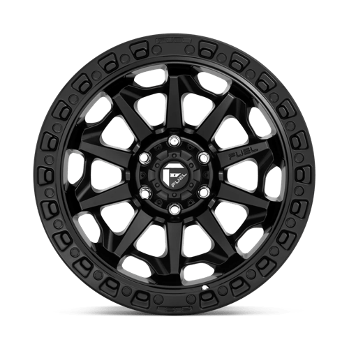 17X9 Fuel 1PC D694 COVERT 5X150 -12MM MATTE BLACK