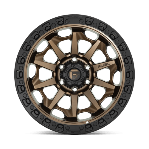 18X9 Fuel 1PC D696 COVERT 5X5.5 1MM MATTE BRONZE BLACK BEAD RING