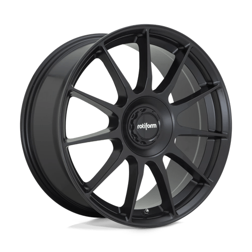 20X8.5 Rotiform R168 DTM 5X112/120 35MM SATIN BLACK