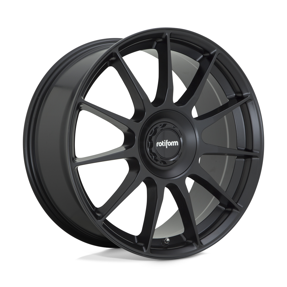 18X8.5 Rotiform R168 DTM 5X112/120 45MM SATIN BLACK