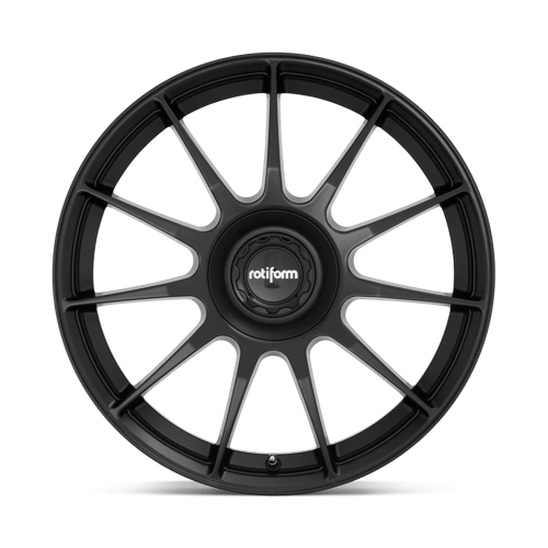 20X8.5 Rotiform R168 DTM 5X112/120 35MM SATIN BLACK