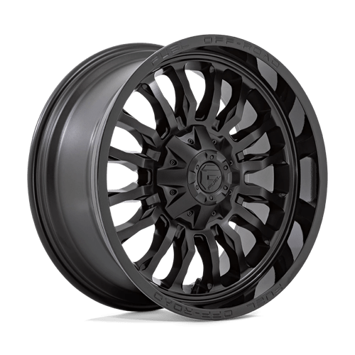 22X10 Fuel 1PC D796 ARC 8X180 -18MM BLACKOUT