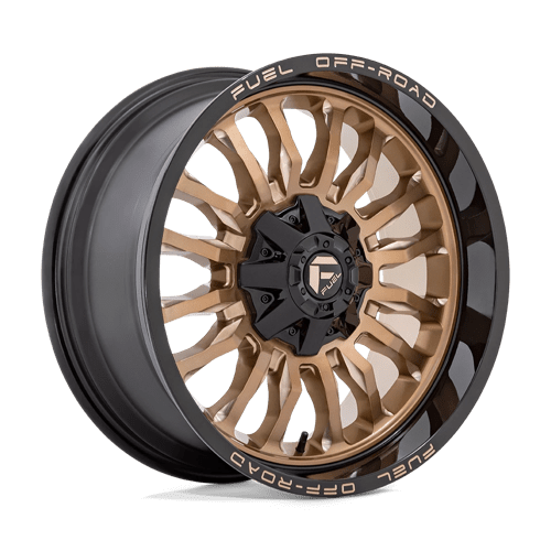 20X9 Fuel 1PC D797 ARC 8X180 1MM PLATINUM BRONZE WITH BLACK LIP