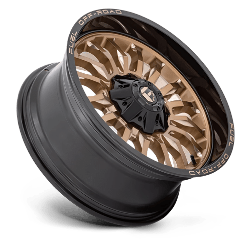 20X9 Fuel 1PC D797 ARC 8X180 1MM PLATINUM BRONZE WITH BLACK LIP