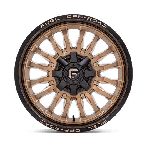 20X9 Fuel 1PC D797 ARC 8X180 1MM PLATINUM BRONZE WITH BLACK LIP