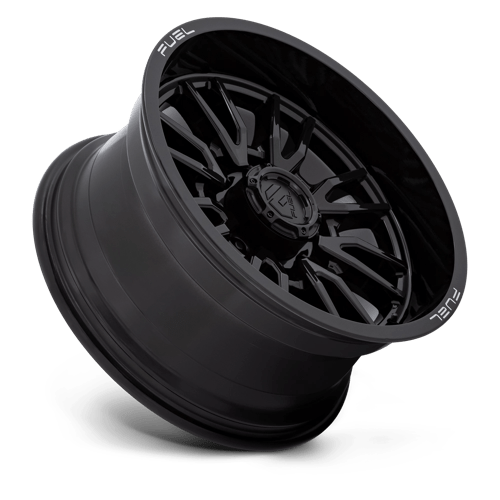 20X10 Fuel 1PC D760 CLASH 8X180 -18MM GLOSS BLACK