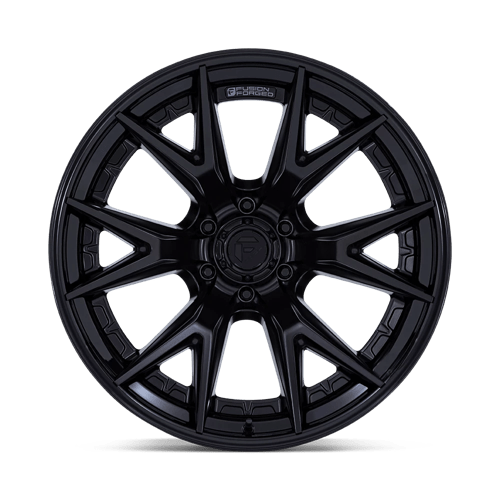 20X10 Fuel 1PC FC402 CATALYST 6X135 -18MM MATTE BLACK WITH GLOSS BLACK LIP