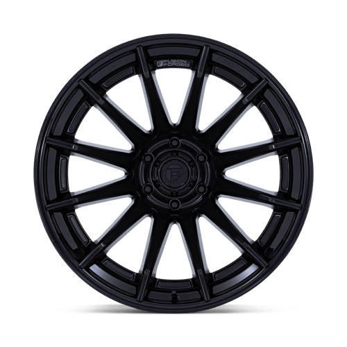 20X10 Fuel 1PC FC403 BURN 6X135 -18MM MATTE BLACK WITH GLOSS BLACK LIP