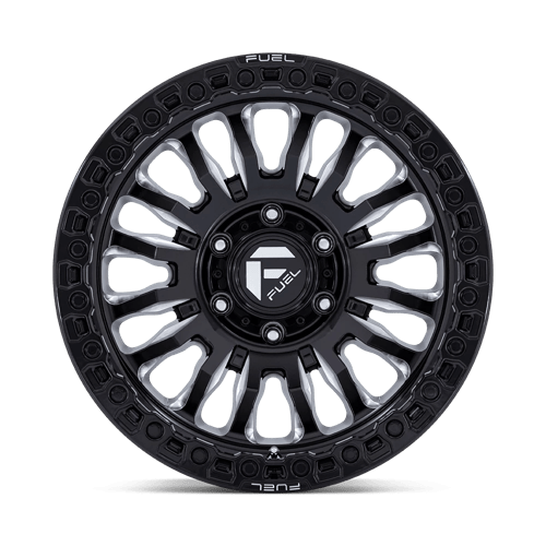 20X9 Fuel 1PC FC857 RINCON 6X5.5 1MM GLOSS BLACK MILLED