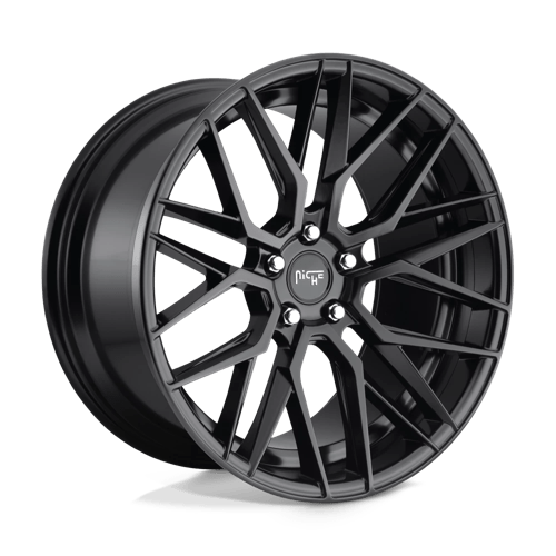 18X8 Niche 1PC M190 GAMMA 5X4.25 40MM MATTE BLACK