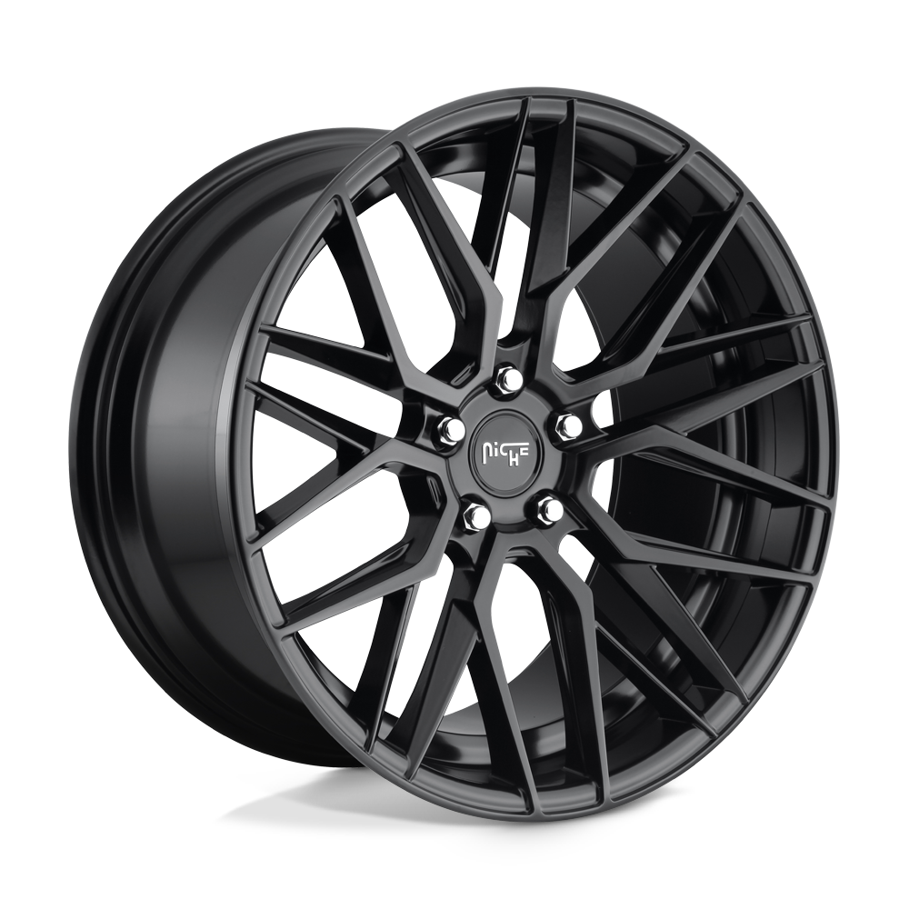 18X8 Niche 1PC M190 GAMMA 5X4.25 40MM MATTE BLACK