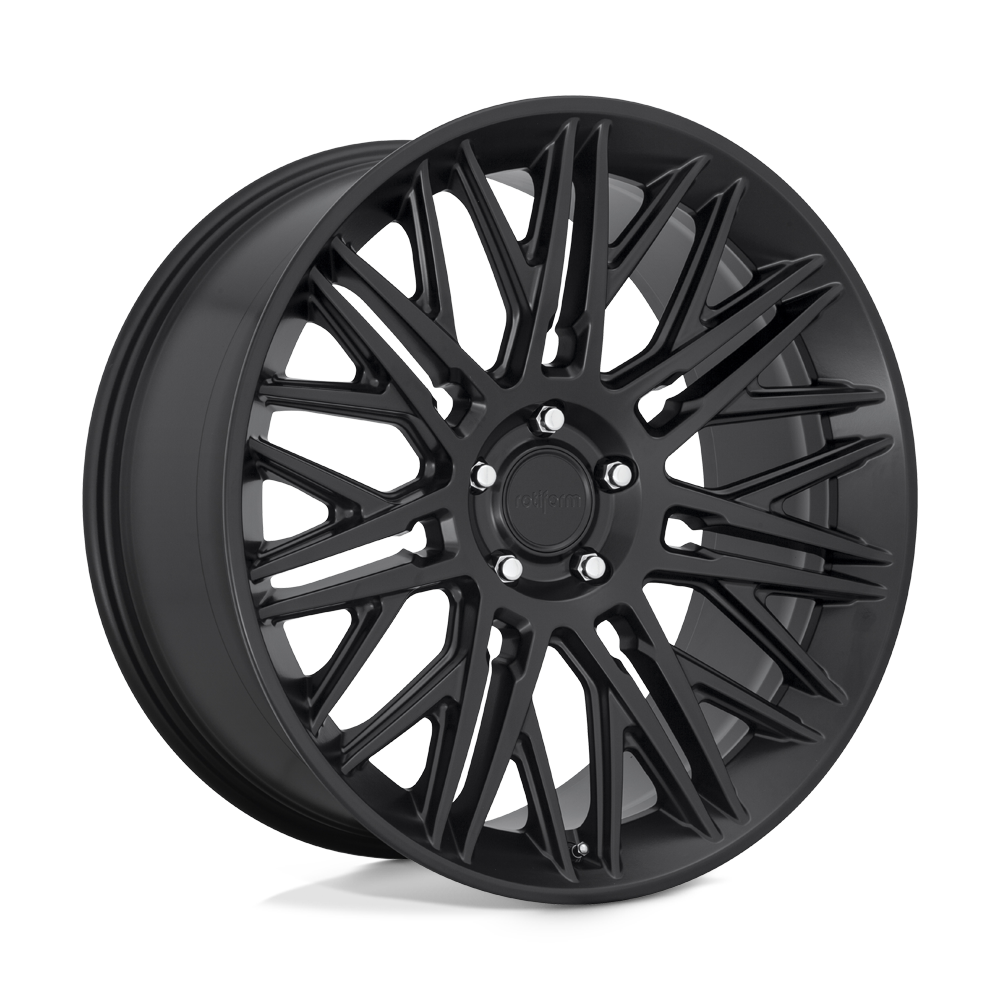 22X10 Rotiform R164 JDR 5X130 25MM MATTE BLACK