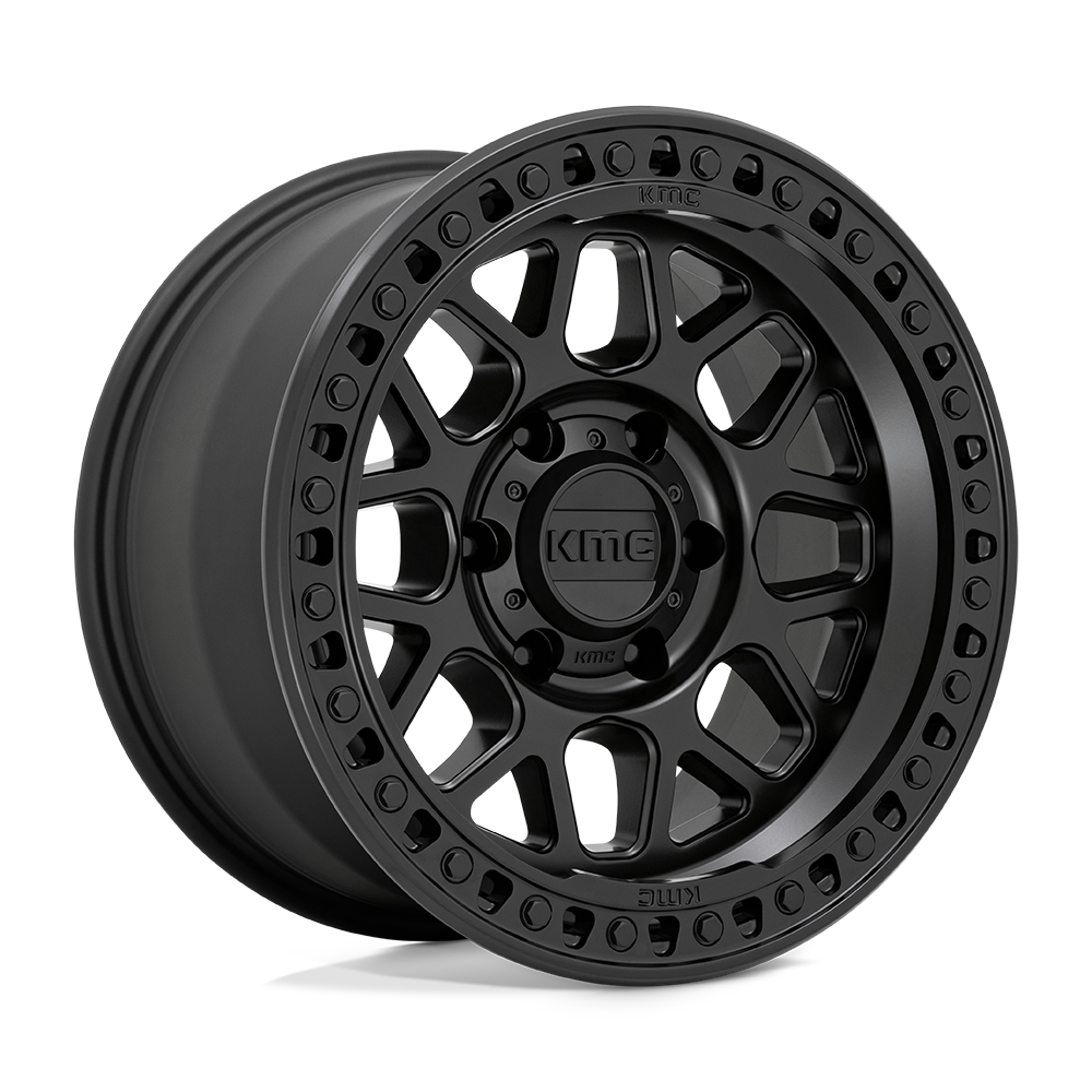 18X9 KMC KM549 GRS 8X170 -12MM SATIN BLACK