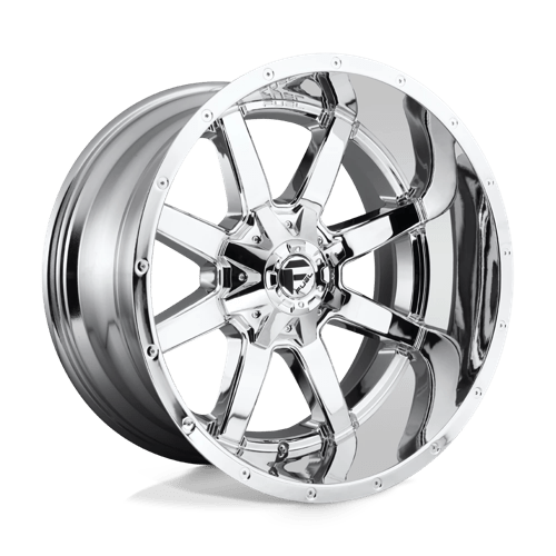 22X9.5 Fuel 1PC D536 MAVERICK 6X135/5.5 20MM CHROME PLATED