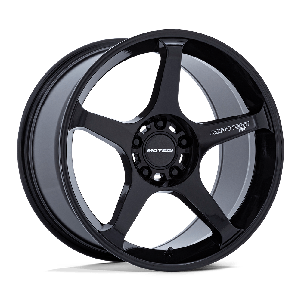 18X8.5 Motegi MR159 BATTLE V 5X100 30MM BLACKBIRD METALLIC