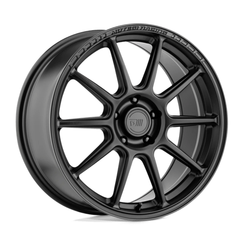 18X8.5 Motegi MR140 SS10 5X112 45MM SATIN BLACK