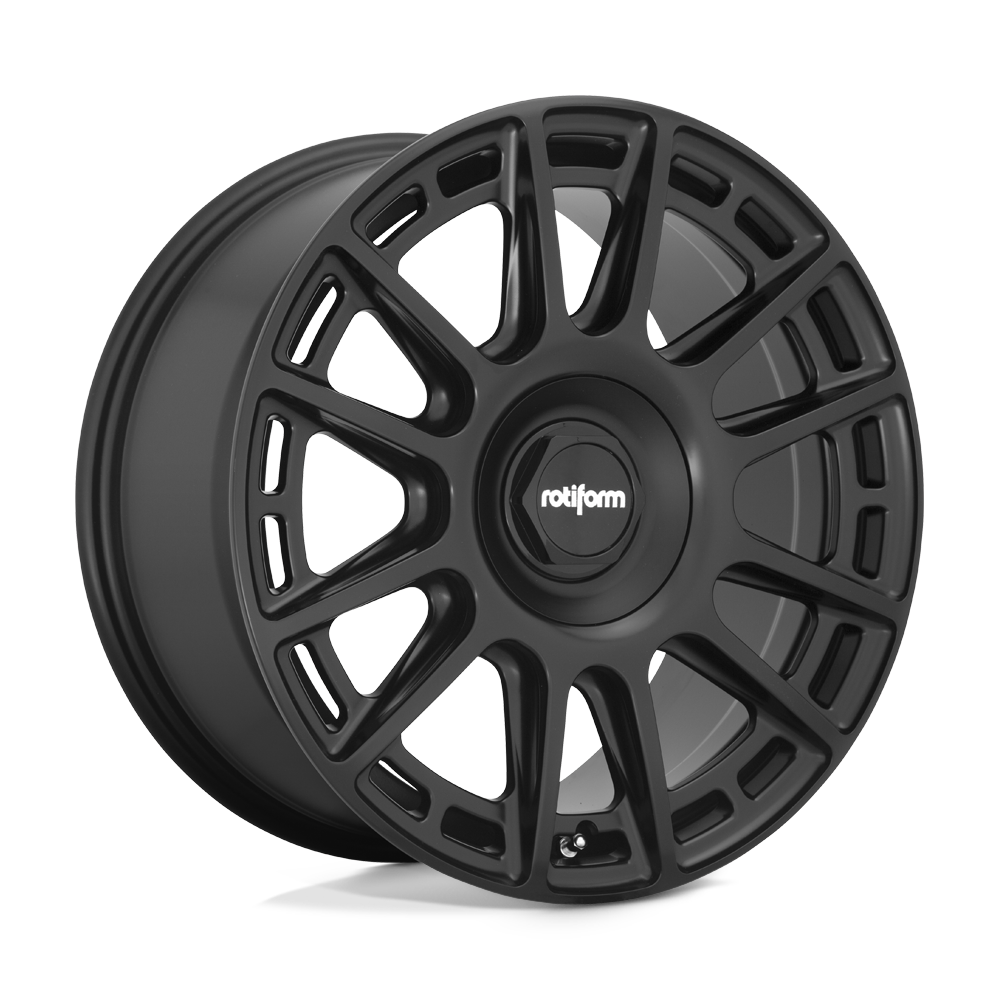 18X8.5 Rotiform R159 OZR 5X100/112 45MM MATTE BLACK