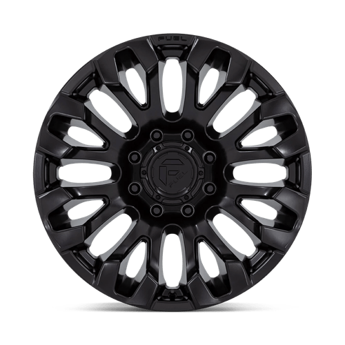 20X9 Fuel 1PC D831 QUAKE 8X6.5 1MM BLACKOUT