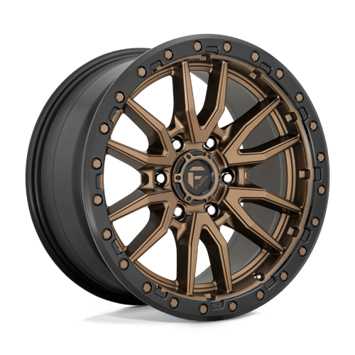 18X9 Fuel 1PC D681 REBEL 6X120 20MM MATTE BRONZE BLACK BEAD RING