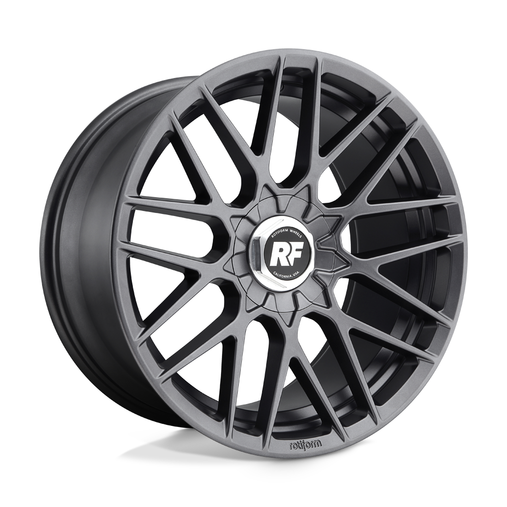 19X8.5 Rotiform R141 RSE 5X112/4.5 35MM MATTE ANTHRACITE