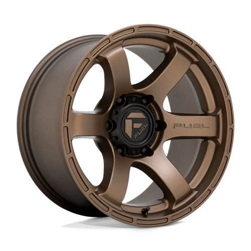 20X9 Fuel 1PC D768 RUSH 5X5.0 1MM MATTE BRONZE