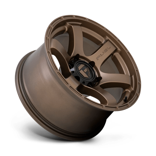 20X9 Fuel 1PC D768 RUSH 5X5.0 1MM MATTE BRONZE