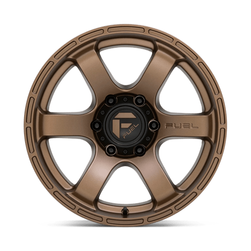 20X9 Fuel 1PC D768 RUSH 5X5.0 1MM MATTE BRONZE