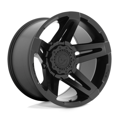 20X9 Fuel 1PC D763 SFJ 6X135/5.5 1MM MATTE BLACK