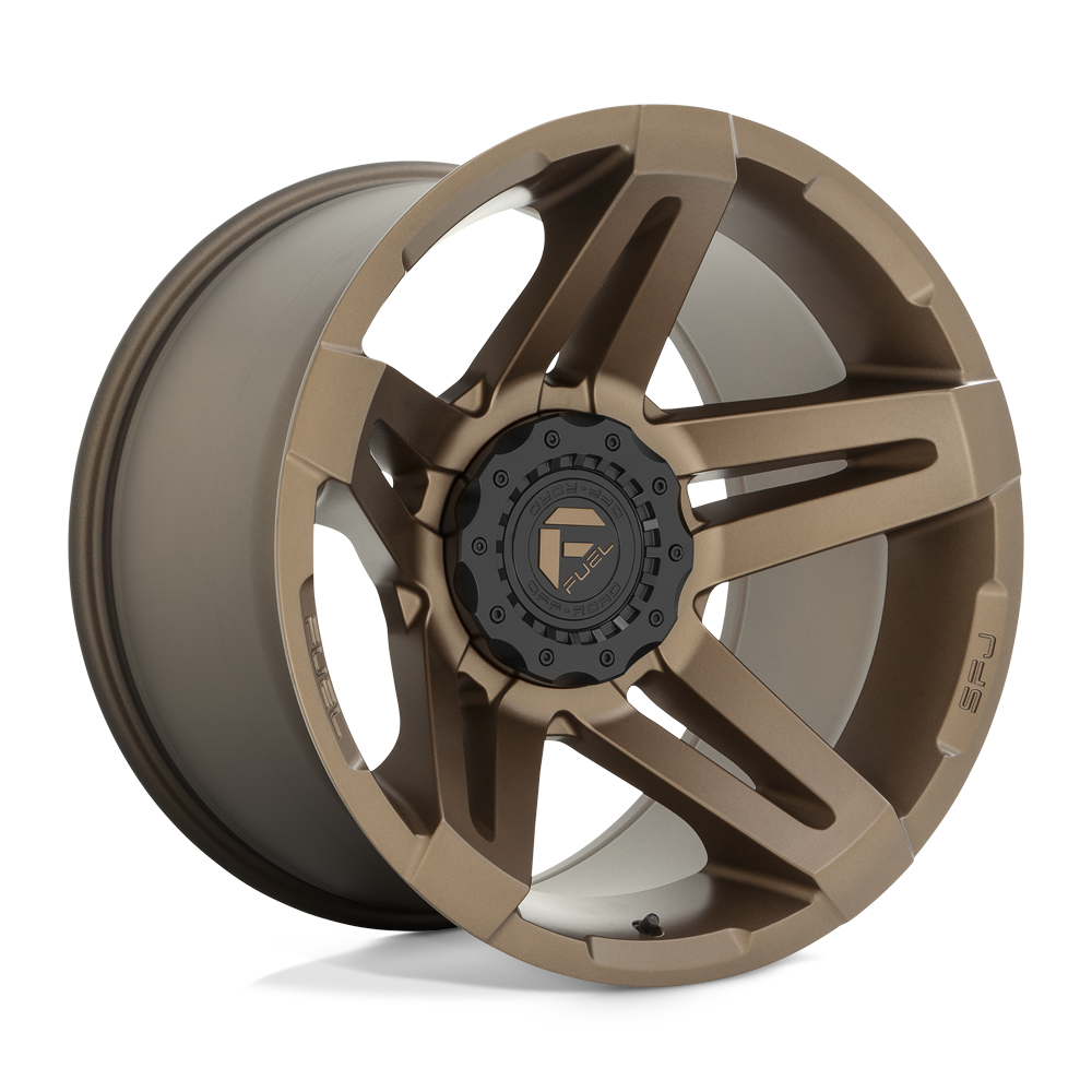 20X9 Fuel 1PC D765 SFJ 6X135/5.5 1MM MATTE BRONZE