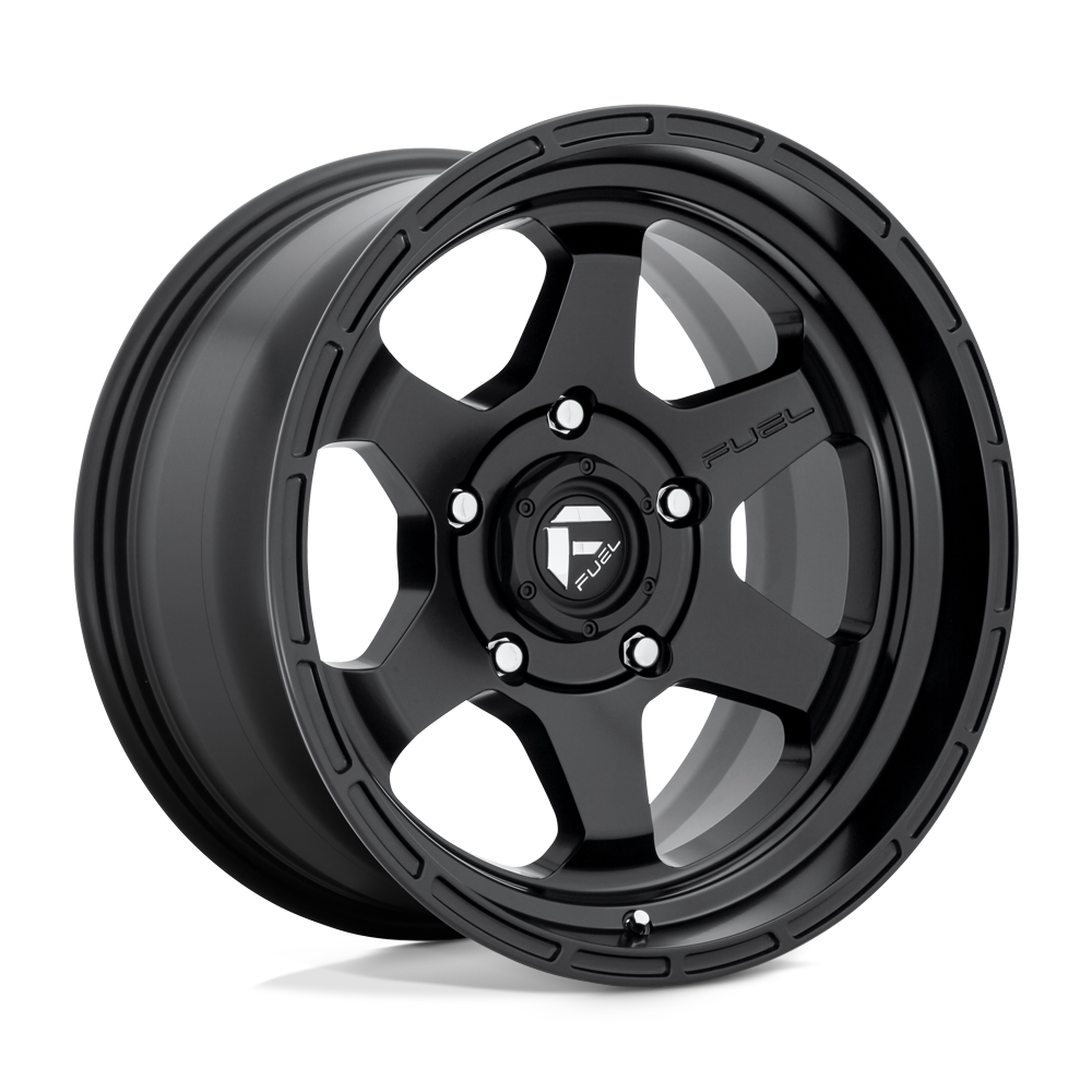 20X9 Fuel 1PC D664 SHOK 5X150 1MM MATTE BLACK