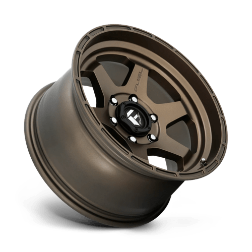 17X9 Fuel 1PC D666 SHOK 5X5.0 1MM MATTE BRONZE