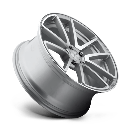 18X8.5 Rotiform R120 SPF 5X4.5 45MM GLOSS SILVER MACHINED