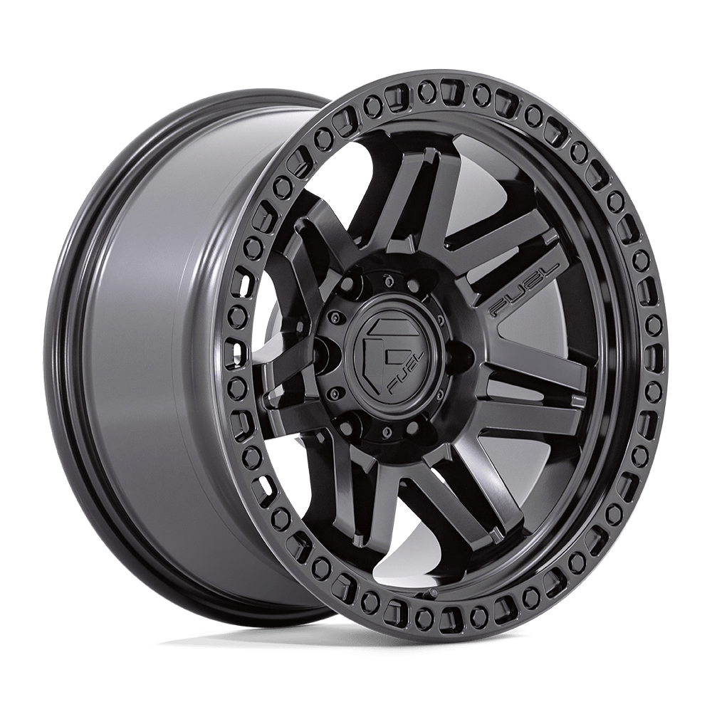 17X9 Fuel 1PC D810 SYNDICATE 6X135 1MM BLACKOUT