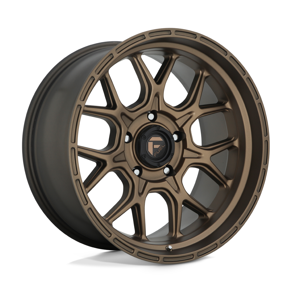 20X10 Fuel 1PC D671 TECH 5X5.0 -18MM MATTE BRONZE