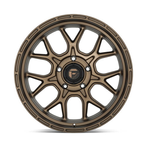 20X10 Fuel 1PC D671 TECH 5X5.0 -18MM MATTE BRONZE