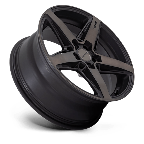 18X8 Niche 1PC M271 TERAMO 5X4.5 30MM MATTE BLACK WITH DOUBLE DARK TINT FACE