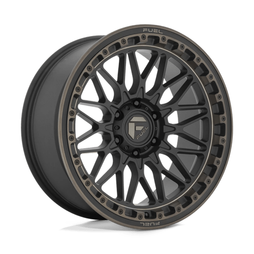 20X9 Fuel 1PC D759 TRIGGER 6X135 1MM MATTE BLACK DARK TINT