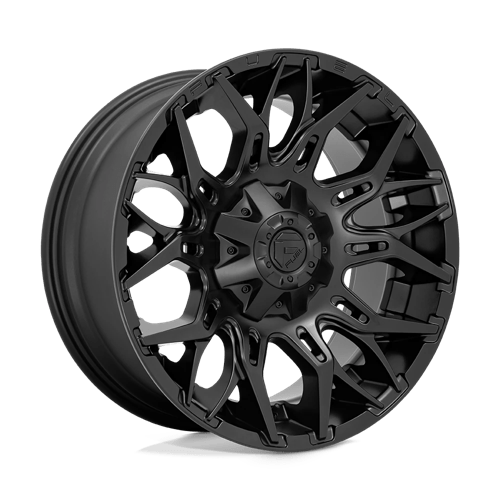 20X10 Fuel 1PC D772 TWITCH 8X180 -18MM BLACKOUT