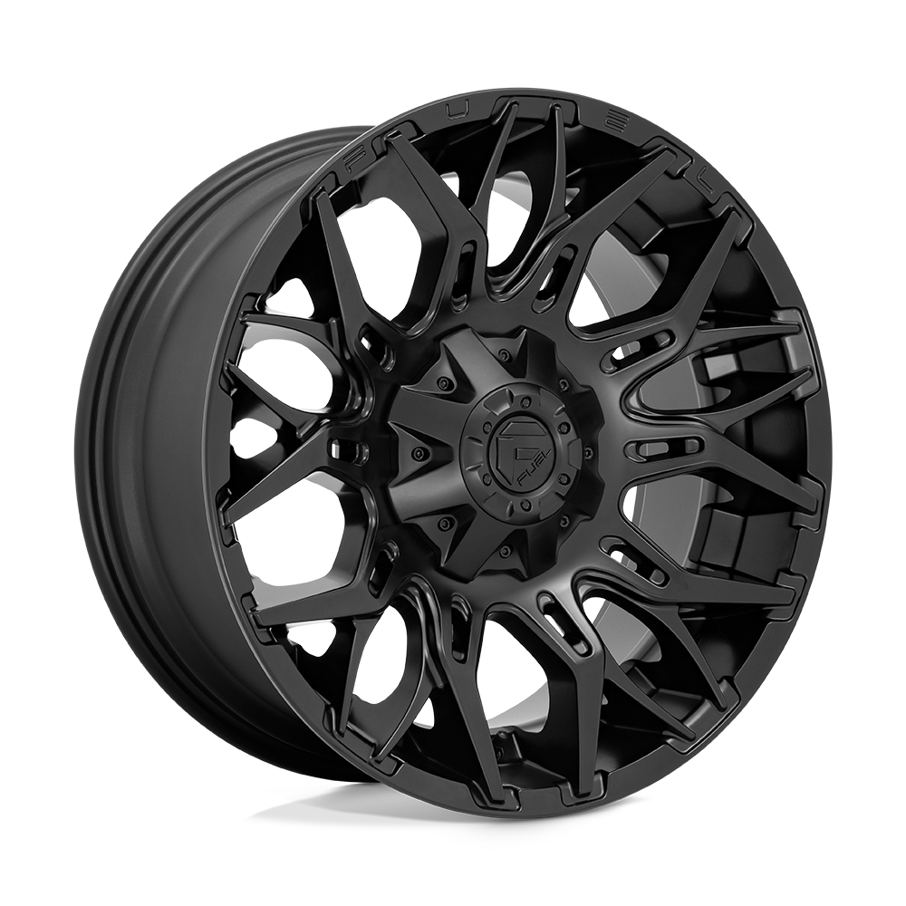 22X10 Fuel 1PC D772 TWITCH 6X135/5.5 -18MM BLACKOUT