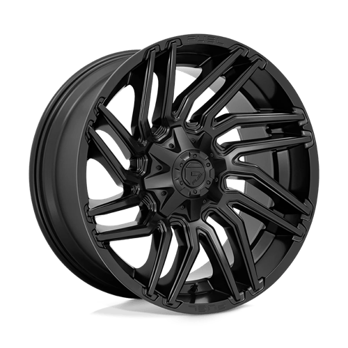 22X10 Fuel 1PC D775 TYPHOON 8X180 -18MM MATTE BLACK