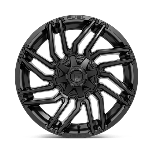 22X10 Fuel 1PC D775 TYPHOON 8X180 -18MM MATTE BLACK