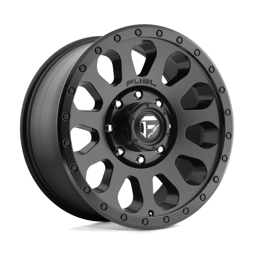 17X8.5 Fuel 1PC D579 VECTOR 5X150 7MM MATTE BLACK